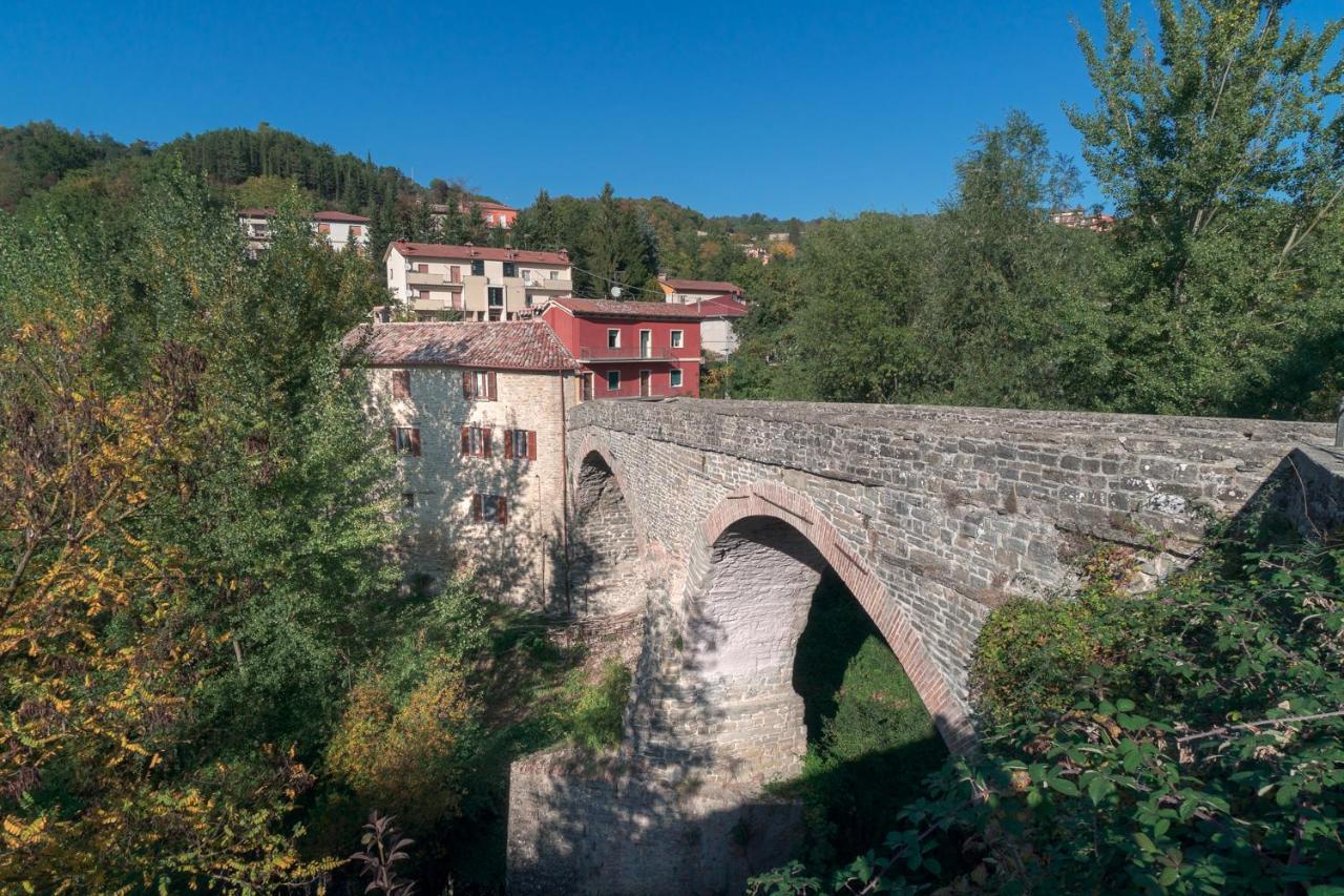 La Casa Sul Ponte Villa Mercatello sul Metauro Kültér fotó
